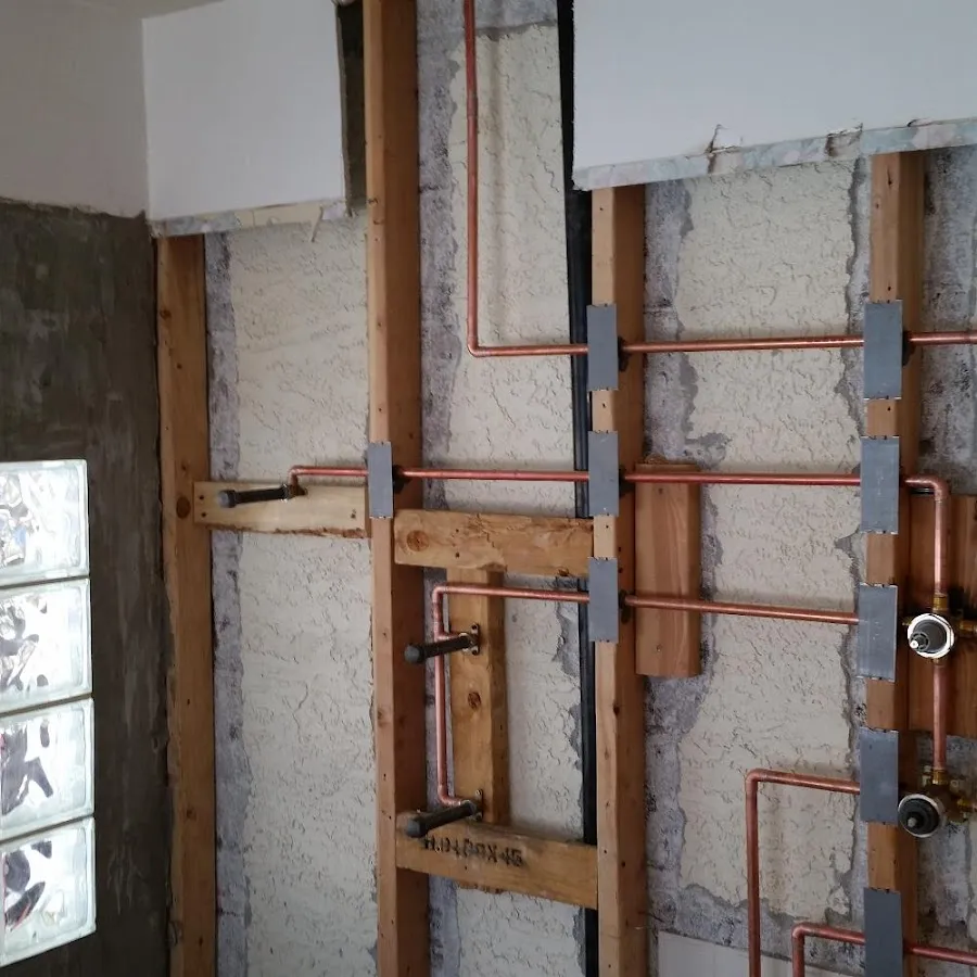 Copper pipe installation for Repiping in Primera
